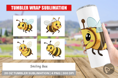 Tumbler Smiling Bee Product Image 1