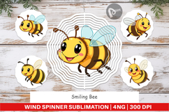 Wind Spinner Smiling Bee Product Image 1