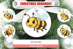 Ornament Smiling Bee Product Image 1