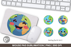 Mouse Pad Smiling Earth Product Image 1