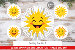 Wind Spinner Smiling Sun Product Image 1