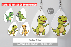 Earring Smiling T-Rex Product Image 1