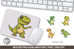 Mouse Pad Smiling T-Rex Product Image 1