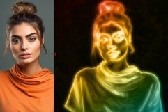 Smoke Glow Light Photoshop Action Product Image 3