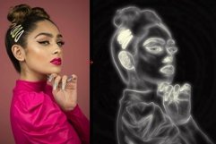 Smoke Glow Light Photoshop Action Product Image 4