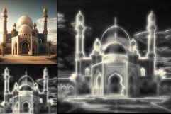 Smoke Glow Light Photoshop Action Product Image 6