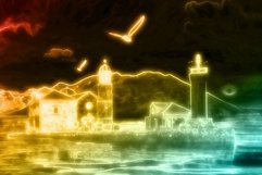 Smoke Glow Light Photoshop Action Product Image 12