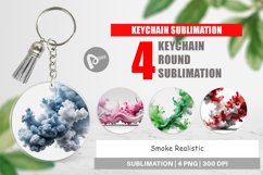 Keychain Smoke Realistic Product Image 1