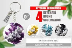Keychain Smoke Realistic Product Image 1