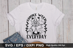 Funny Weed SVG Design - Smoke Weed Everyday Product Image 5