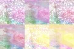 Smooth And Rough Watercolor Digital Papers Glitter Product Image 4