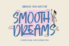 Smooth Dreams - Sticky Notes Font Product Image 1
