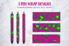 Abstract Magenta Pen Wrap Sublimation or Waterslide Product Image 1