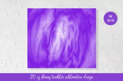 Purple Tumbler Sublimation Wrap. Marble Tumbler Design Product Image 2