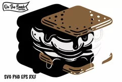 S'mores SVG/PNG Camping, Campfire & Marshmallow Cut Product Image 2