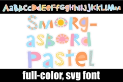 Smorgasbord Pastel Color Font Product Image 1