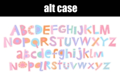 Smorgasbord Pastel Color Font Product Image 3