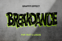 Smudged Urban Graffiti Text Effect Product Image 1