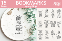 Smut Book Lover Bookmark SVG