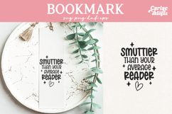Smut Book Lover Bookmark SVG