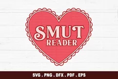 Smut Books SVG, Spicy Book SVG, Book Reader PNG Product Image 1