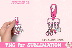 Bookish Keychain Png Bundle Product Image 6