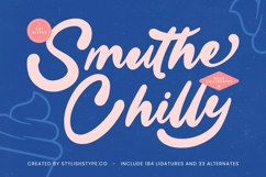 Smuthe Chilly - Bold Calligraphy Font Product Image 1