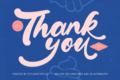 Smuthe Chilly - Bold Calligraphy Font Product Image 20