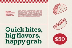 Snack Rush - Modern Display Serif Product Image 9