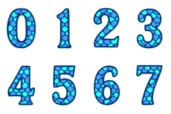 Snake Skin Scales Lettering ABC Text Font Alphabet SVG PNG Product Image 2