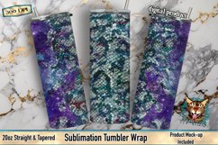 Snakeskin Sublimation, Snakeskin tumbler, tumbler wrap