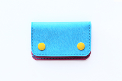 Snap Wallet Card Holder ITH Applique Embroidery File Product Image 3