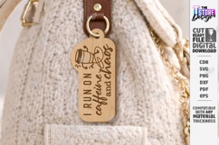Funny Keychain Laser Cut - Snarky Bag Tag SVG Laser files Product Image 3