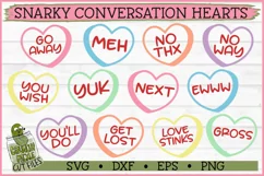 Snarky Conversation Hearts Valentine's Day SVG Files Product Image 1