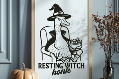 Snarky Halloween SVG Bundle | Funny Witch Animal PNG SVG Art Product Image 7
