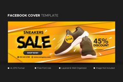 Sneakers Sale Facebook Cover Banner Product Image 1