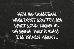 Sneakhead - Urban Tagging Font Product Image 4