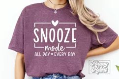 Snooze Mode SVG - Tired Mode PNG - Mothers Day - Tired Mama Product Image 3