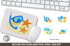 Mouse Pad Snorkel Mask Product Image 1