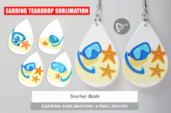 Earring Snorkel Mask Product Image 1