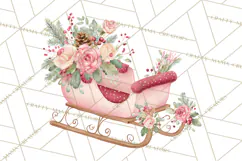 Snow Day Fun PNG, Watercolor Winter Animal Clipart Product Image 3