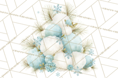 Snow Day Fun PNG, Watercolor Winter Animal Clipart Product Image 2