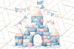 Snow Day Fun PNG, Watercolor Winter Animal Clipart Product Image 3