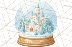 World Landmark Snow Globe Clipart PNG Product Image 4