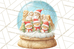 World Landmark Snow Globe Clipart PNG Product Image 4