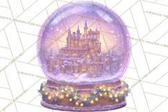 World Landmark Snow Globe Clipart PNG Product Image 2