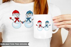 Christmas Sublimation | Christmas Snowman Product Image 1