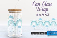 Can Glass Wrap Rainbow SVG | Rainbow SVG Design | Template Product Image 1