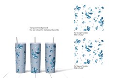 Christmas 20 OZ | Skinny Tumbler Wrap sublimation design PNG Product Image 2