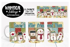 Snow Better Friend Coffee Mug Sublimation Product Image 1